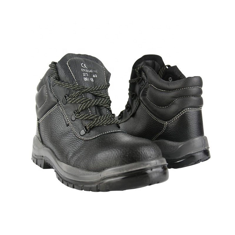 Good Prices Made in China Industrial Mine Protection Steel Toe Boots Work Safety Shoes