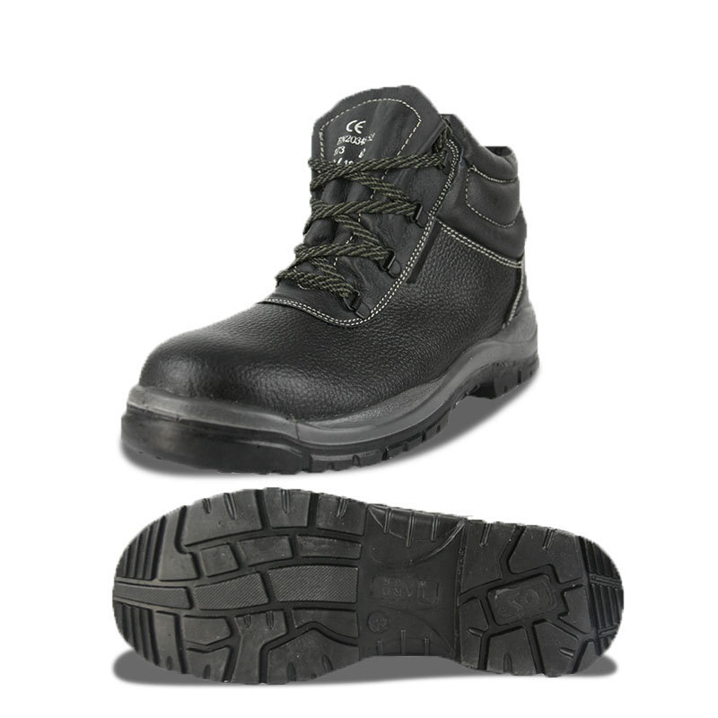 Good Prices Made in China Industrial Mine Protection Steel Toe Boots Work Safety Shoes