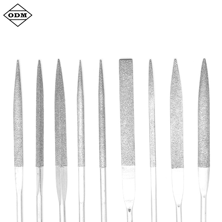 10pcs set 160mm Diamond handle file grinding tools Diamond Needle Files set