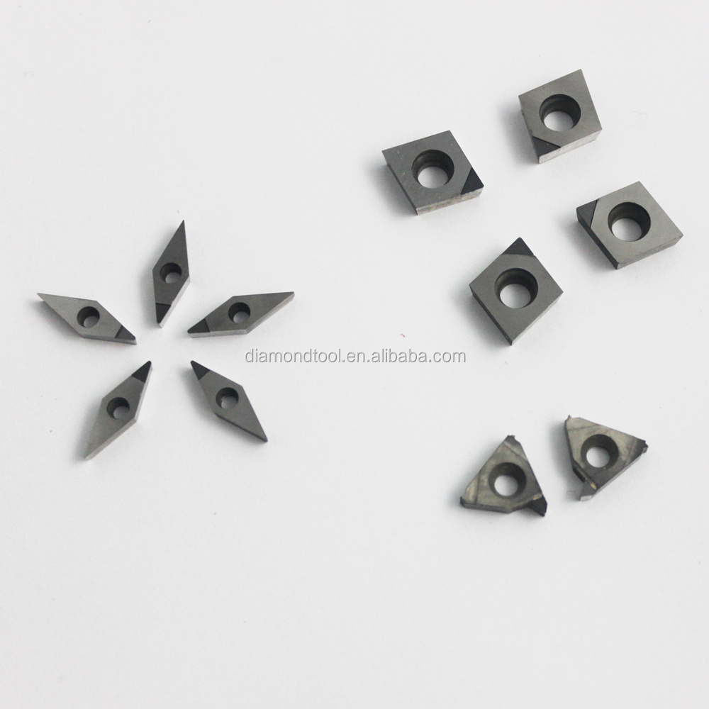 PCD CBN diamond tools milling insertscnc lathe tungsten carbide Milling pcd cutting tools cbn diamond insert