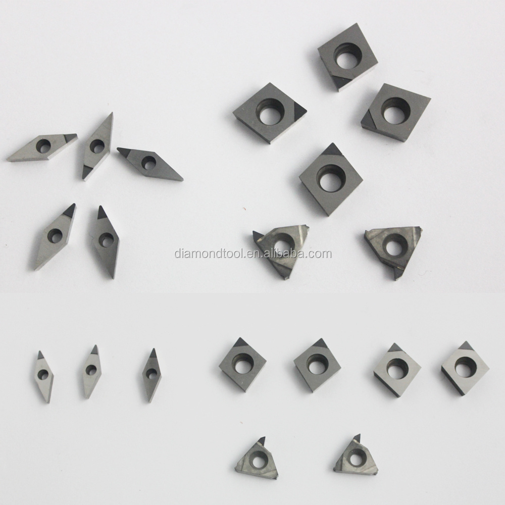 PCD CBN diamond tools milling insertscnc lathe tungsten carbide Milling pcd cutting tools cbn diamond insert