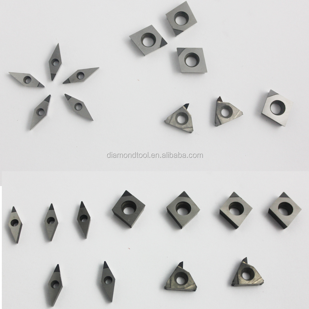 PCD CBN diamond tools milling insertscnc lathe tungsten carbide Milling pcd cutting tools cbn diamond insert