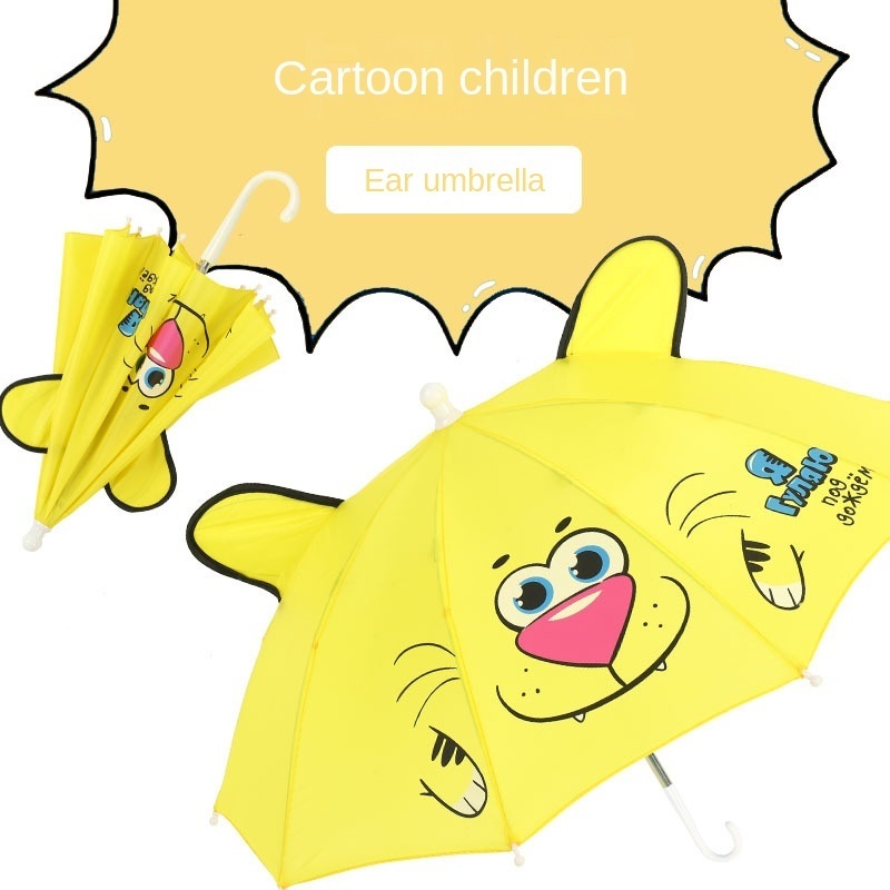 1-3 year old baby umbrella toy umbrella kindergarten decoration props children candy cartoon ear umbrella