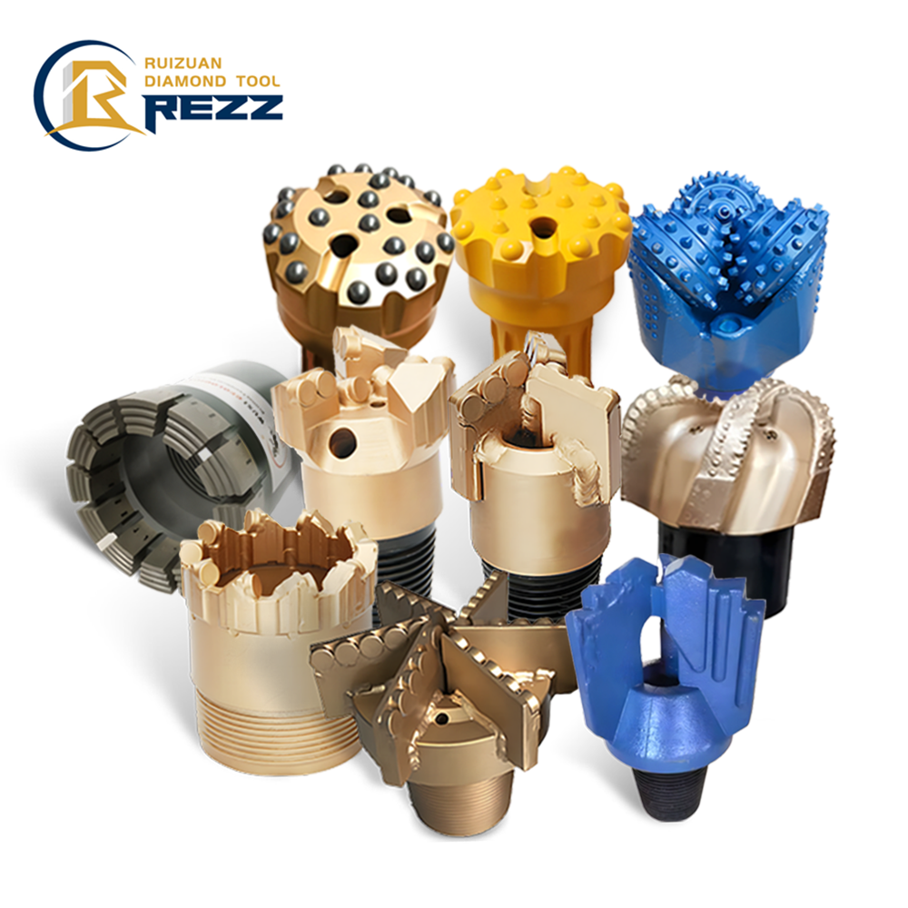 PDC Diamond Drag Drill Bits pdc geological drill bit compact diamond Water well drilling bit