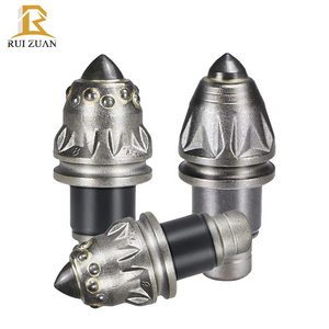 Foundation Rotary Drilling Auger Bucket Bits Cutting Teeth Cutting Pick Conical Bits tungsten carbide bullet teeth