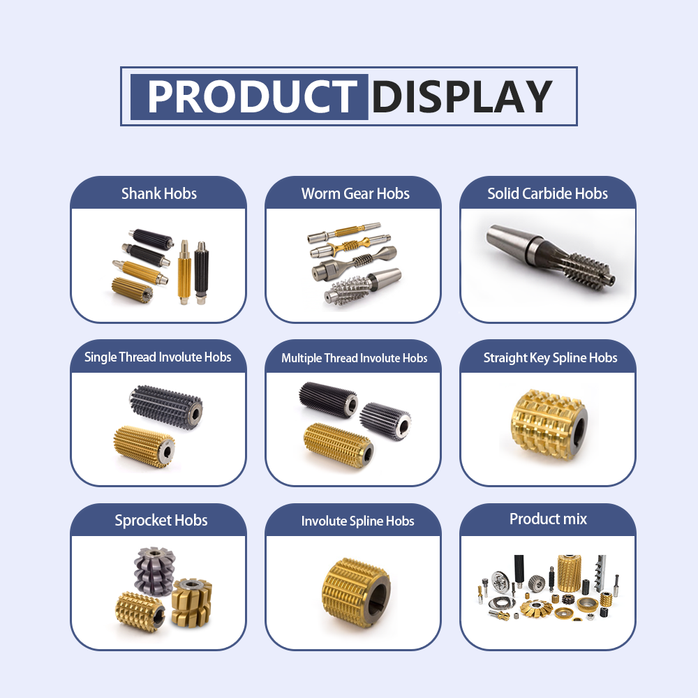 RZ M0.5-M22 Gear Cutting Tools Hob Cutter cnc hobbing Module  for mini gear hobbing machine