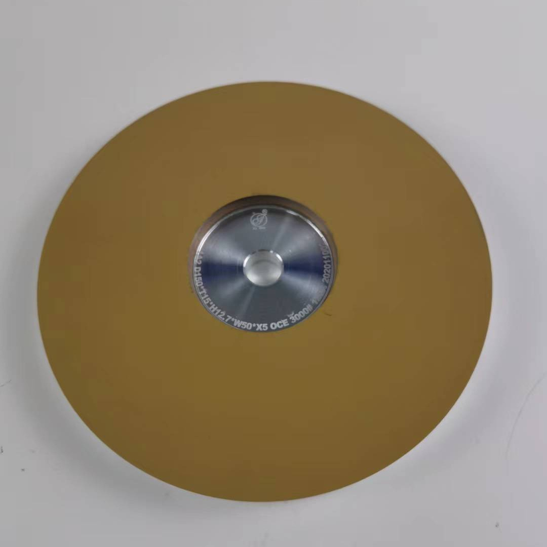 1A2 150 200mm resin bond diamond grinding disc aluminum base for Gem Hair Scissors Coarse Grinding Fine Grinding Polishing