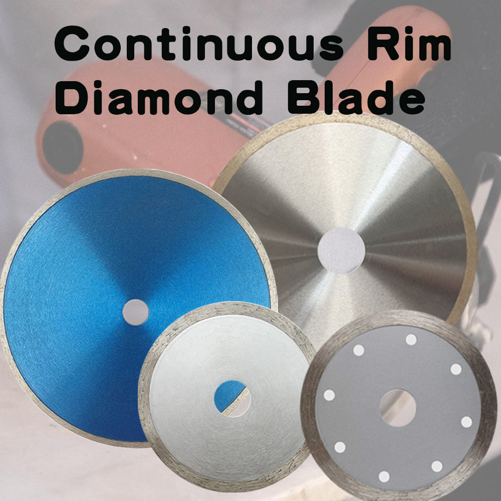 toothless circular saw blade continuous rim Diamond Saw Blade for Ceramic tile porcelain