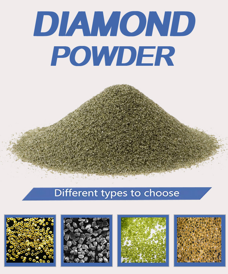 Diamond Powder Micron Powder Cbn Abrasives high efficiency Industrial Diamond Powder