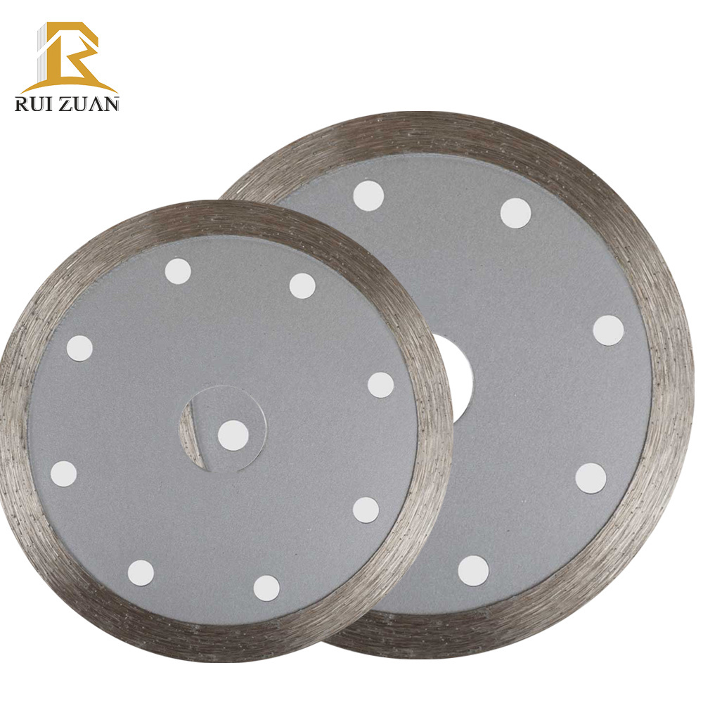 China Supplier Continuous Rim Sintered Diamond Blade diamond saw blade for quartz