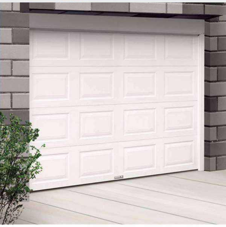 Automatic sectional 12x7 steel garage entry doors with window