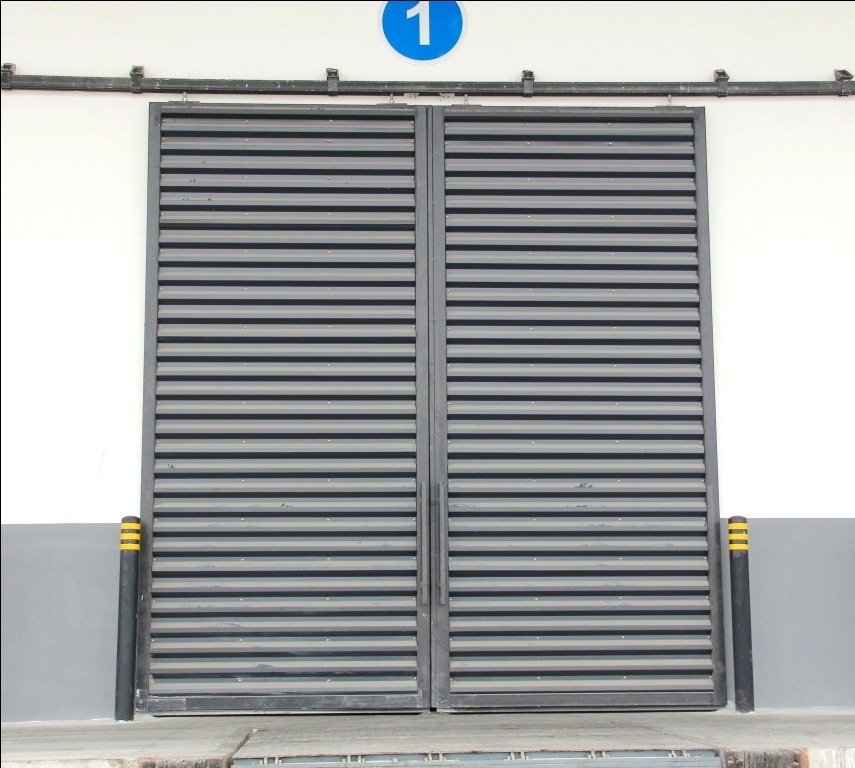 Chinese Supplier steel Industrial Automatic Warehouse Sliding Door