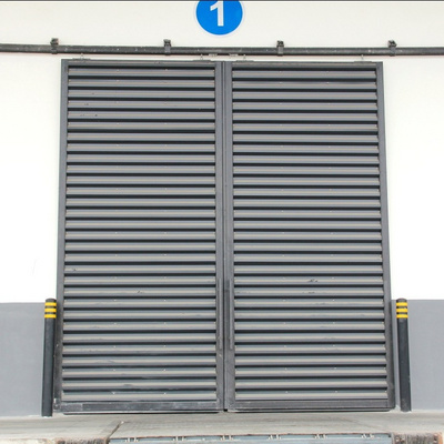 Chinese Supplier steel Industrial Automatic Warehouse Sliding Door