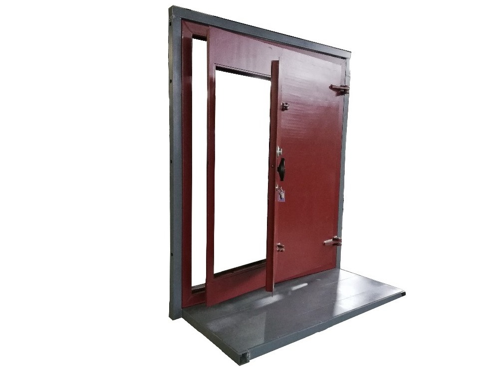 Latest design blast proof steel explosion proof doors for middle east market