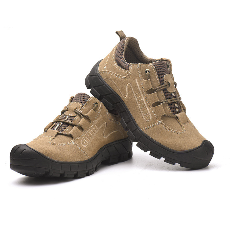 Breathable Comfort Men Indestructible Shoes Steel Toe Safety Shoes Men Safety Shoes