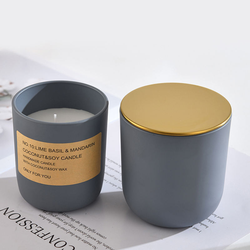 Luxury Private Label Custom Aromatherapy Aroma Soy Wax Scented Candles/Candels With Glass Jar Gift Box