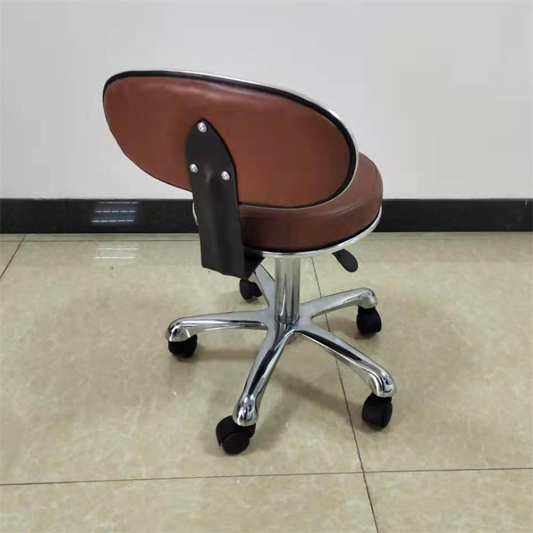 Diant Wide Backrest Salon Beauty Leather Chair With Strong Wheels Adjustable and Rotating salonber Chair hair salon stool