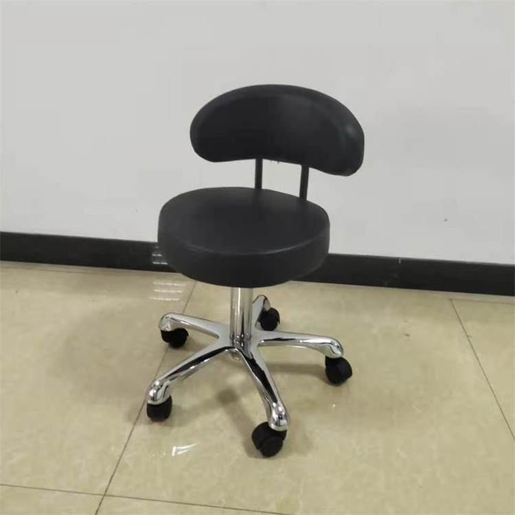 Diant pink white all purpose high quality salon stool can adjustable high and backrest beauty salon furniture