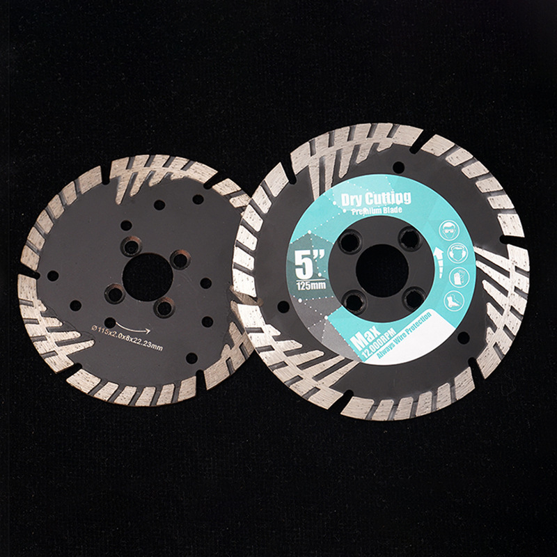 S11 Hot Press Granite Cutting 125mm Blade Diamond Cutter 5'' Cutting Disc Turbo Granite Diamond Saw blade For Granite