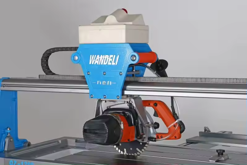 Wandeli QX-ZD-1200 Automatic Tile Cutting Machine Table Wet Tile Saw Stone Cutting Machine Portable Granite Stone Machinery