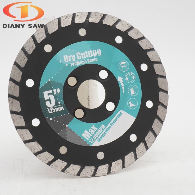 S3 WT Wide Turbo Rim Diamond Saw Cutting Blades Diamond Tools Sharp Circular Small Dry Cutting For Granite Concrete