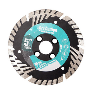 S11 Hot Press Granite Cutting 125mm Blade Diamond Cutter 5'' Cutting Disc Turbo Granite Diamond Saw blade For Granite