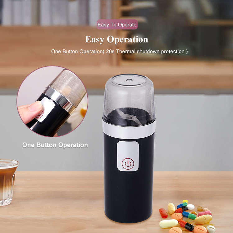 Multifunctional Electric Pill Crusher Grinder Tablet Cutter Grinder Combination Pill Grinder