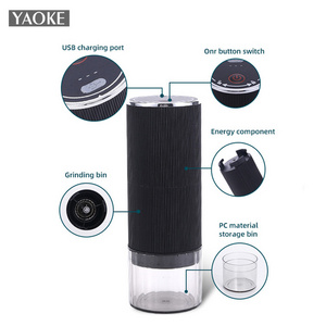 Small Cordless Auto Spice And Coffee Grinder Portable Electric USB Coffee Grinder