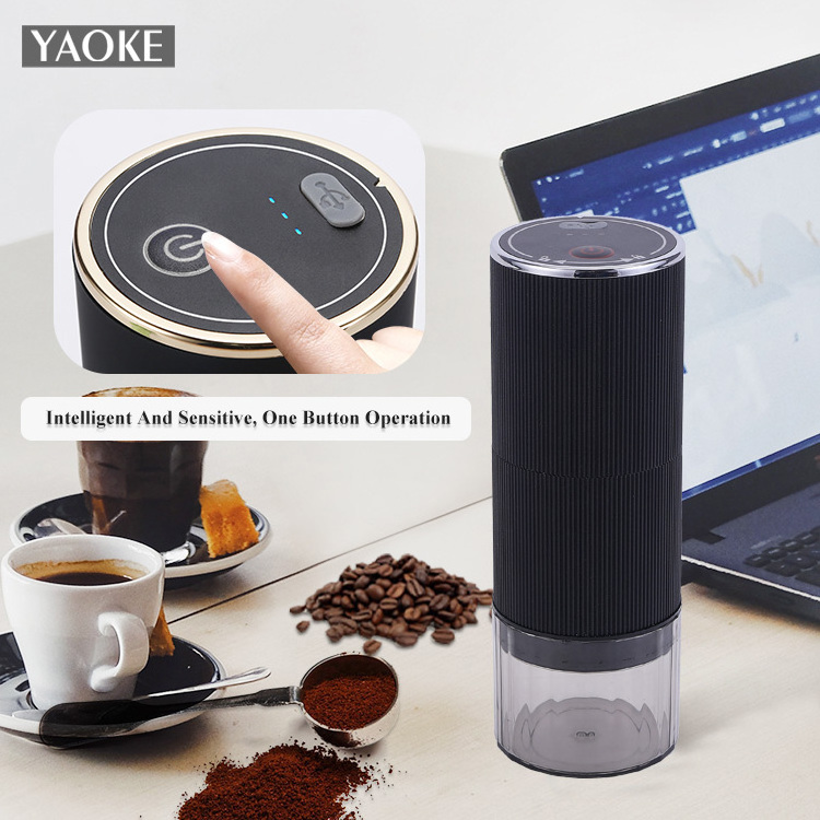 Small Cordless Auto Spice And Coffee Grinder Portable Electric USB Coffee Grinder