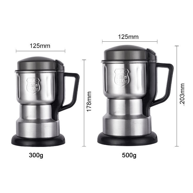 Household Portable Mini Grinder Coffee Stainless Steel Electrical Coffee Beans Grinder