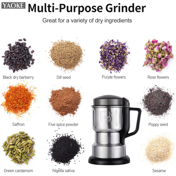 Wholesale Cheap Price Stainless Steel Coffee Bean Grinders Household Espresso Electric Burr Coffee Grinder