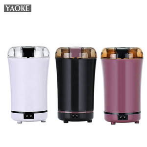 Premium 12v Portable Multifunctional Herb Grinder Electric Cordless USB Rechargeable Mini Coffee Bean Spice Grinder