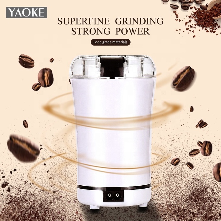 Premium 12v Portable Multifunctional Herb Grinder Electric Cordless USB Rechargeable Mini Coffee Bean Spice Grinder