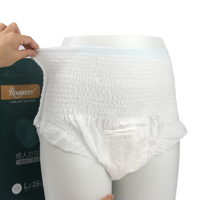 Wholesale cheap disposable adult diapers disposable thick pull up adult diapers in bulk