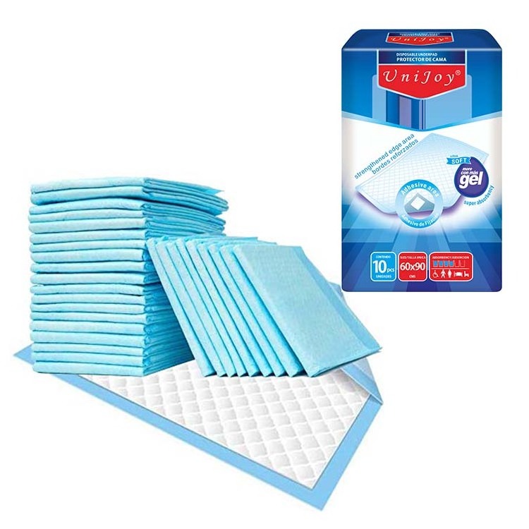 disposable 60x90cm 60x210cm medical non-woven high absorbent bed pad underpad