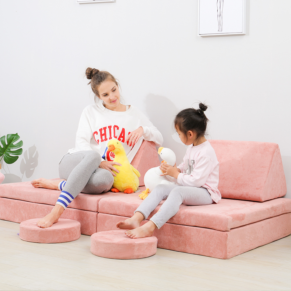 Certipur High Density Foam Couch Game Play Couch Modular Child Sectional Sofa Kids Play Couch