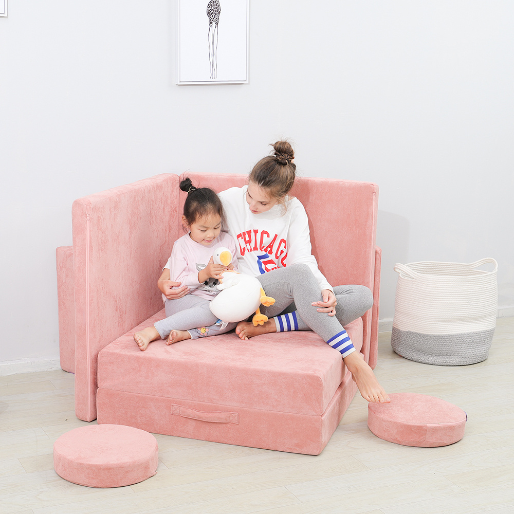 Safety Building Blocks Foam Kids Play Sofa For Playroom Kids Children Play Foam Couch