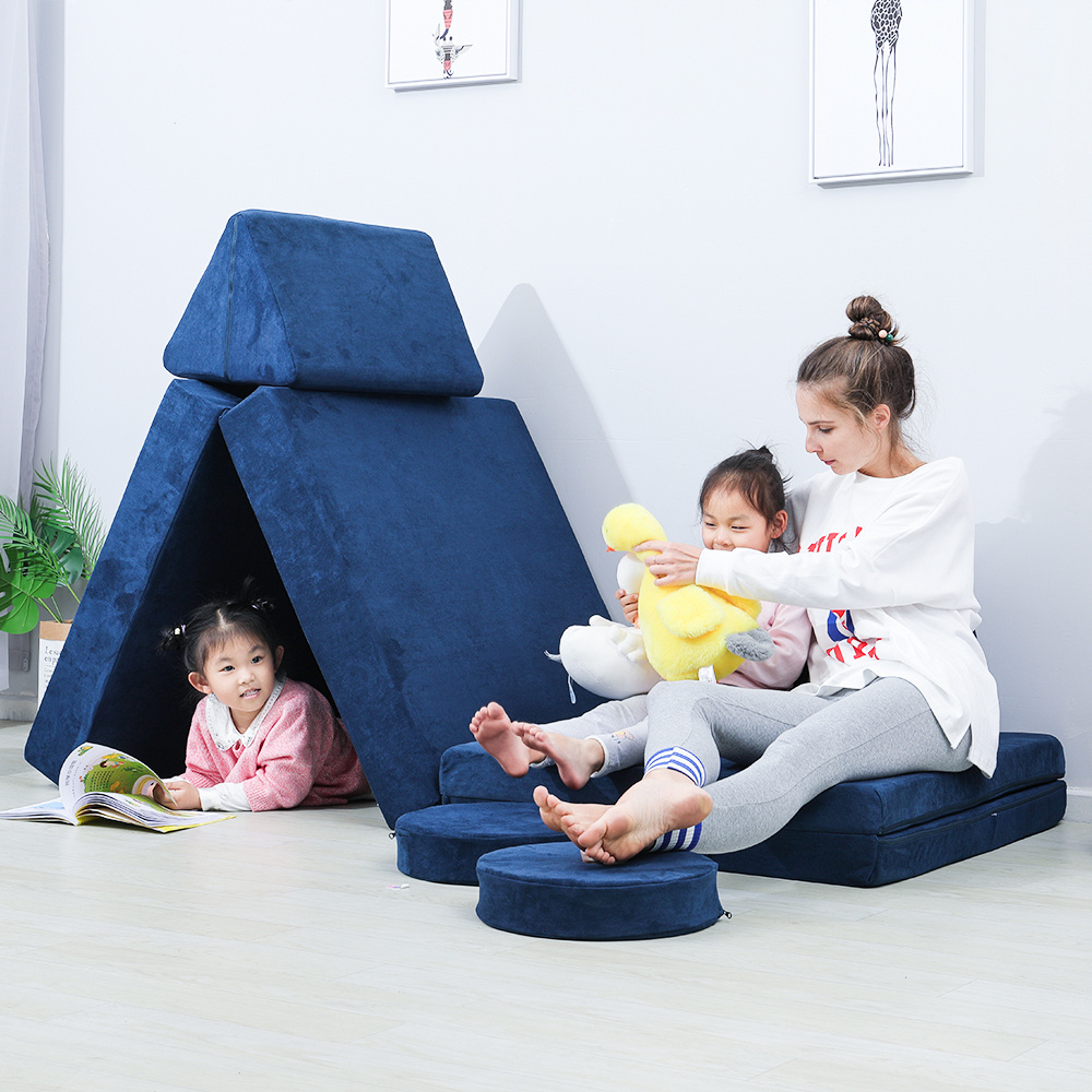 Safety Building Blocks Foam Kids Play Sofa For Playroom Kids Children Play Foam Couch