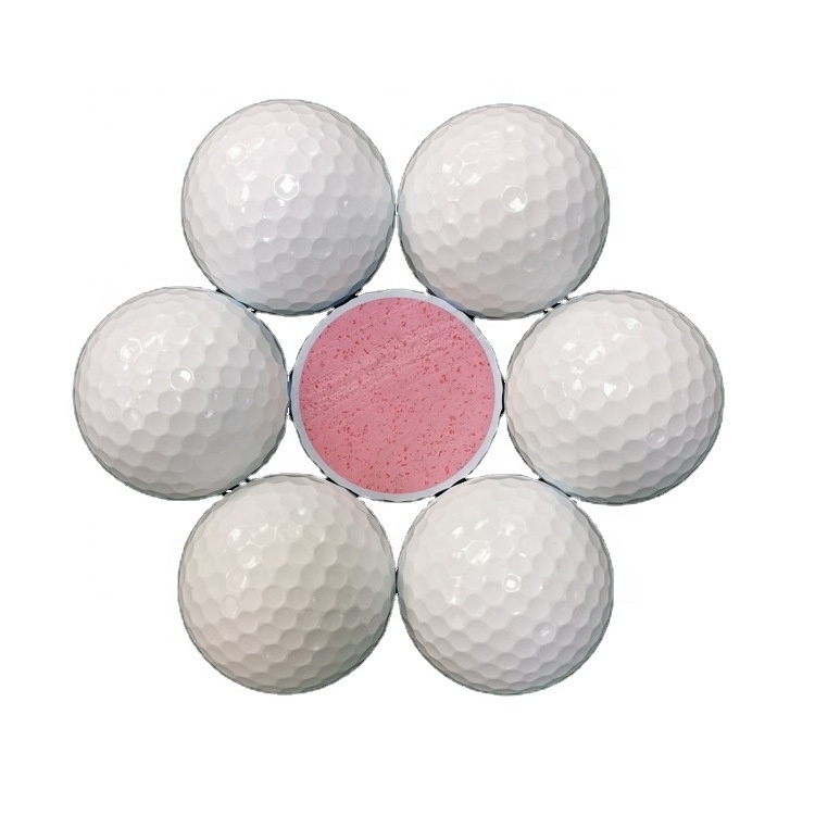 2-piece long distance very durable driving range ball practice golf balls for long time use