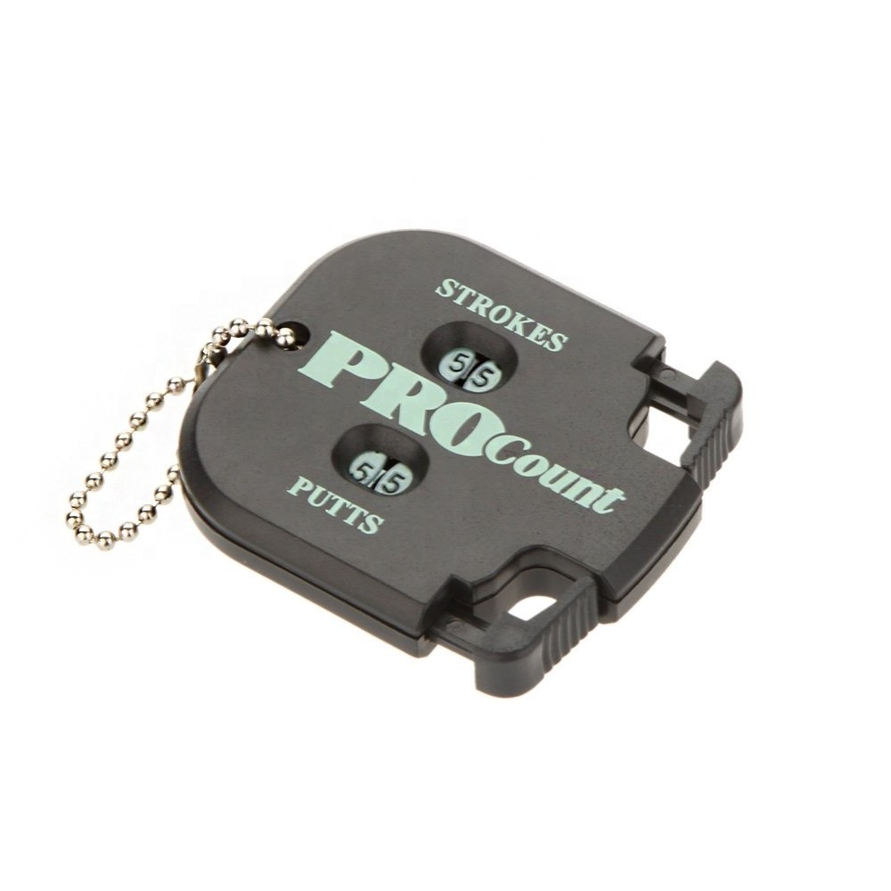 Golf Stroke Shot Putt Score Counter with Key Chain