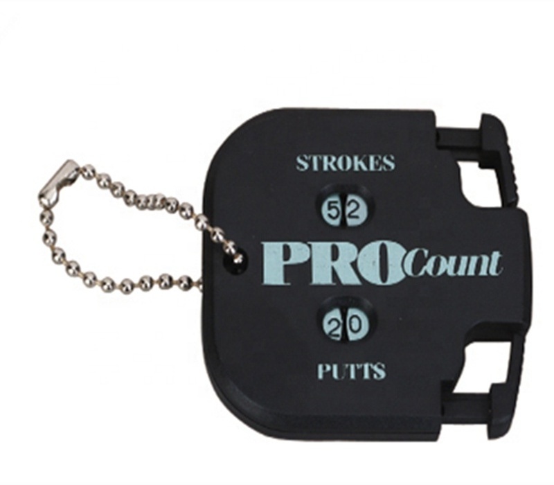 Golf Stroke Shot Putt Score Counter with Key Chain