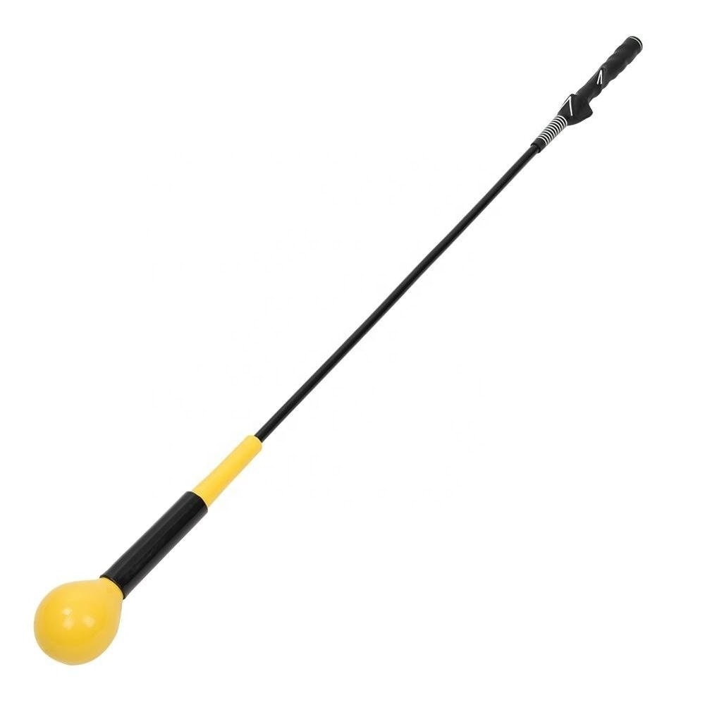 whip Flexible Weighted Golf Swing Trainer Aid for Improved Rhythm, Flexibility, Balance, Tempo, and Strength