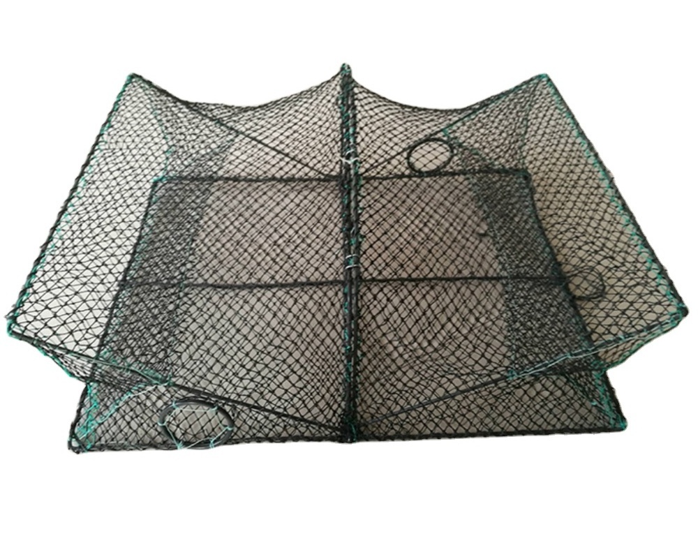 High quality Collapsible Crawfish Crab Trap cage many sizes for sale