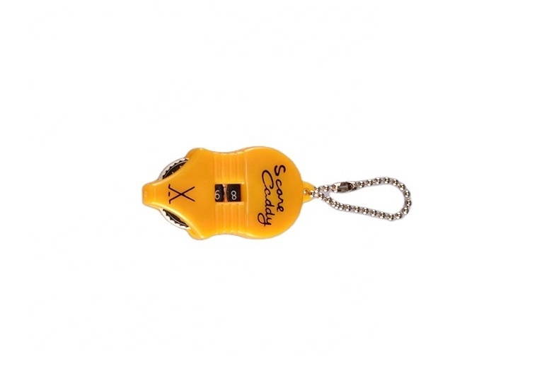 Sports Golf Score Keeper with Key Chain