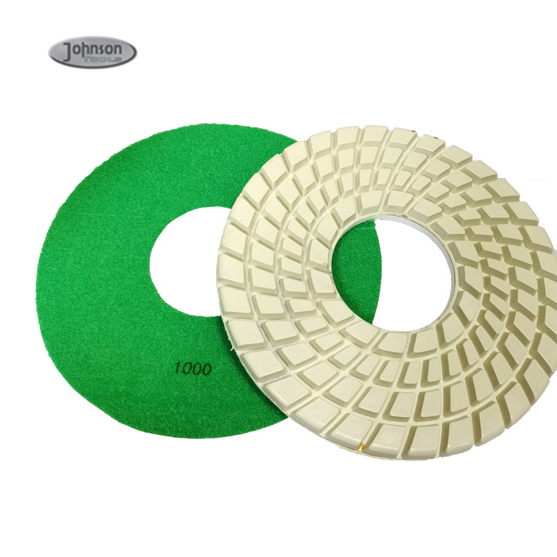 Good Quality 10 Inch Granite Polish Pads Diamond Polishing Pad For Marble Floors