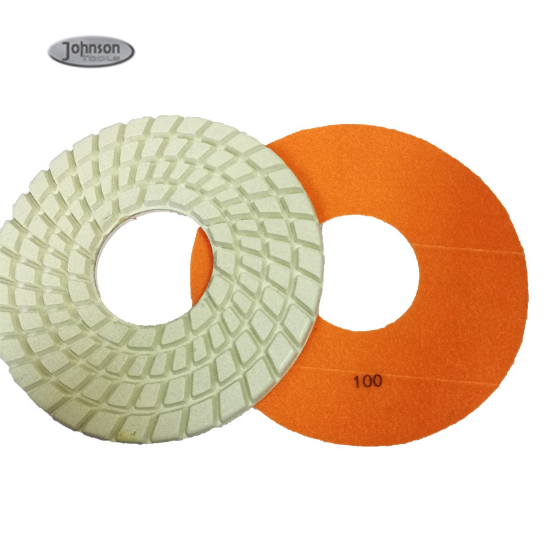 Good Quality 10 Inch Granite Polish Pads Diamond Polishing Pad For Marble Floors