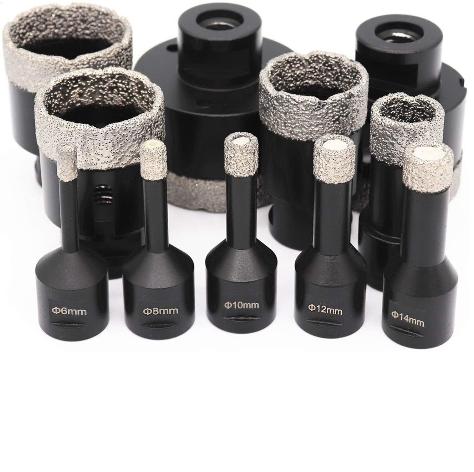 Diamond Hole saw M14 Connection porcelain tile Drill Bits OD6-180mm Vacuum Brazed Diamond Drilling Core Bits