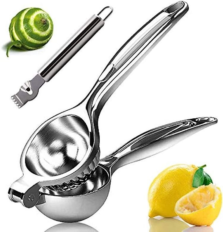 Heavy Duty Fruit Juicer Press Squeezer Alloy Hand Stainless Steel Manual Lemon Juicer