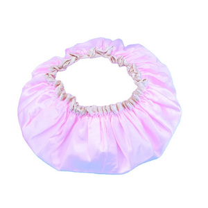 Waterproof Salon Hair Shower Cap PE Plastic Transparent Hair Cover Disposable Shower Caps