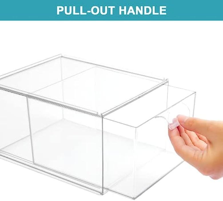 Acrylic Household Items Dressing Table Drawer Cosmetic Storage Box Skin Care Product Rack